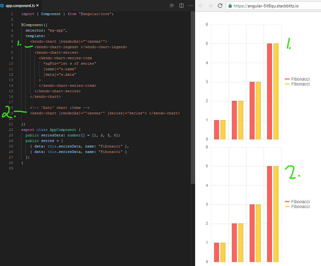 Progress® Kendo UI® For Angular Feedback Portal