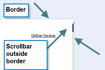 RadRichTextEditor: Scrollbar Buttons Don't Position Correctly In ...